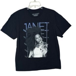 Janet Jackson Together Again 2023 Concert T-shirt. Size Large.